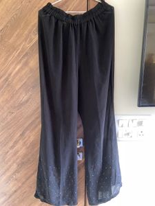Black Embroidered Coords