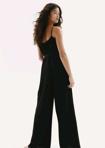 H&M BLACK JUMPSUIT