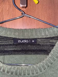 Striped Green Sweater