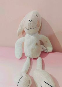 Soft White Bunny Plush