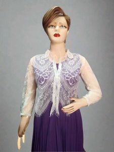 Vintage Purple Chiffon Dress