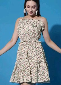 Floral Mini Dress