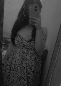 Midy Dress Black Print