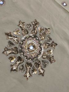 Hand work Aari Tari Saree