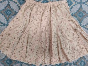 Eyelet Skirt - Bohemian Chic