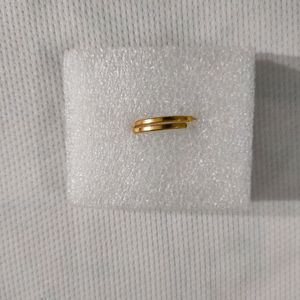 Red &amp; Golden Adjustable Ethnic Ring (Women&#39;s)