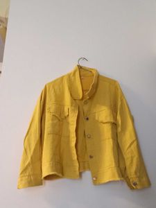 Yellow Denim Jacket