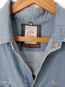 Denim Button Down Shirt
