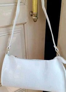 White Korean Shoulder Bag