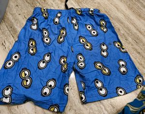 Minions Print Shorts