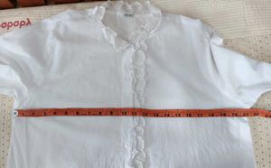 Vintage Ruffled Blouse