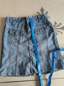 Denim Skirt Kids Size 8