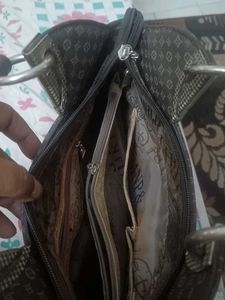 beautiful brown handbag