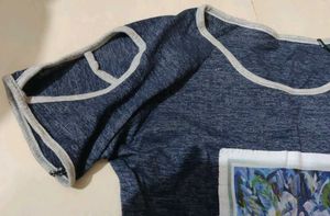 Navy Blue Women Tshirt 💙