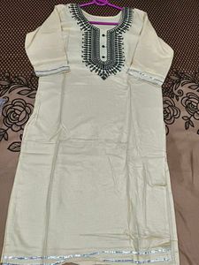 a embroidery kurta