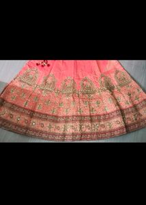 Bridal Heavy Work Chaniya Choli With Cancan