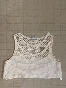 Crochet Knit Crop Top