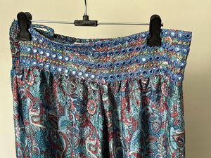 Paisley Print Two-Piece Set