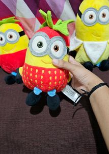 Combo 4 Fruit Minions Plushies