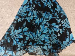 Black Floral Asymmetrixal Pinterest dress