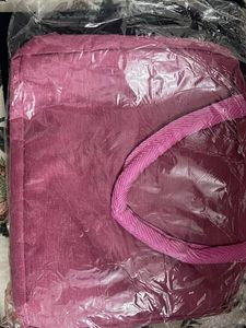 Insulated Lunch Bag (Pink)