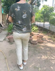 Georgette Top With Attached Inner