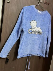 soft warm Cute Casper Pullover for M &amp;L
