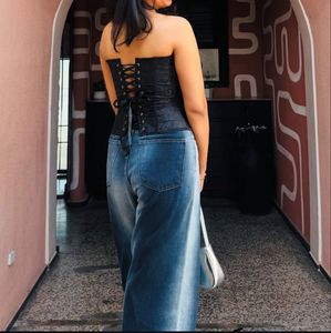 Ruffle Tube Top (Corset)