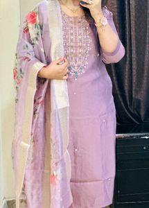 Beautiful Light Purple Suit Set Sale