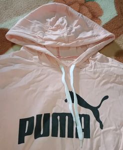 Girly T Shirt With Attached Cap
