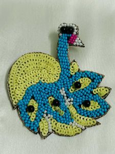 Ostrich Bird Earring