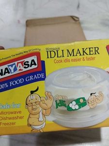 Microvavable Idly Momo Cooker