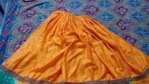 Beautiful Yellow Lhga For Girl