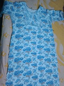 Floral Print Kurta