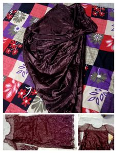 Maroon Suit Set