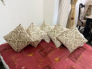 Cushion and Covers (Set of 5)