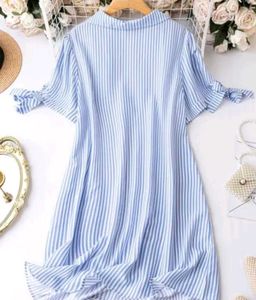 Osl Trendy Party Wear Shirt Dress💙