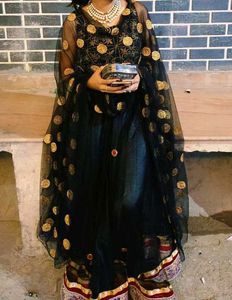 Black Anarkali Suit