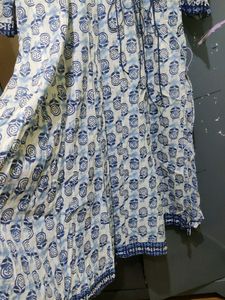 Beautiful Work Cotton Kurta Pant Set