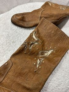Brown Star Boots