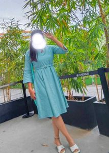 Mint Green Midi Dress