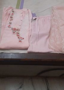 Pink Embroidered Salwar Kameez