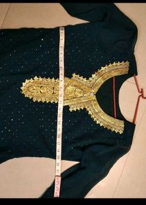 Teal Blue Festive Kurta