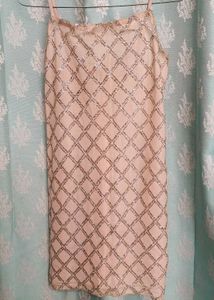 Nude Mini Dress