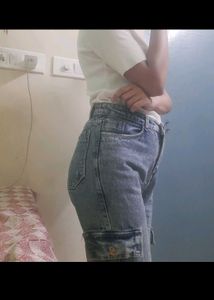 Light Blue Cargo 💙 Jeans