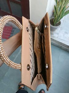 Elegant Gold Handbag