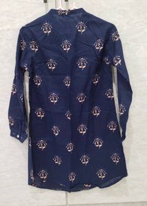 Navy Blue Kurta