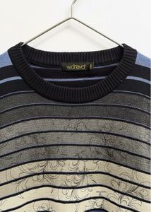 Striped WOTEMO Pullover Sweater