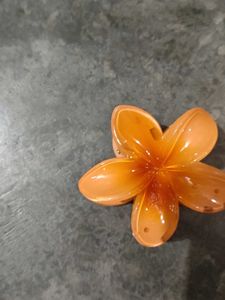 Korean Hibiscus Flowers Clutches Clips ( Pack Of 2
