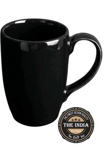 Black Ceramic Mug 1 Big and Small